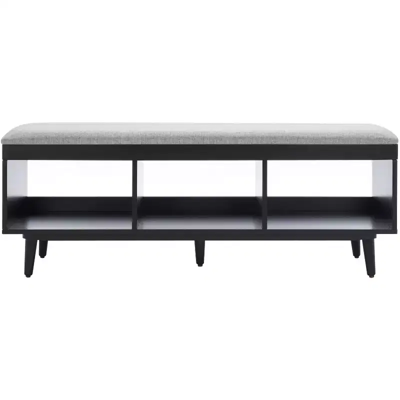 Cricket Open Shelf Bench With Cushion - BCH5000 - Safavieh