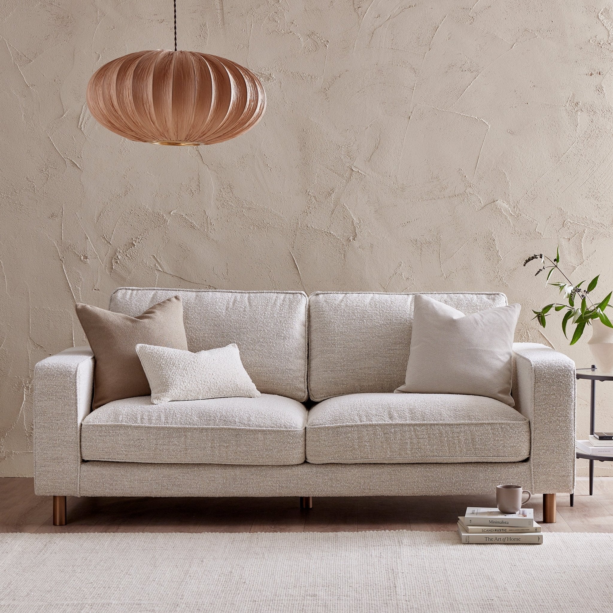 ¨¦ 3 Seater Sofa - Ivory