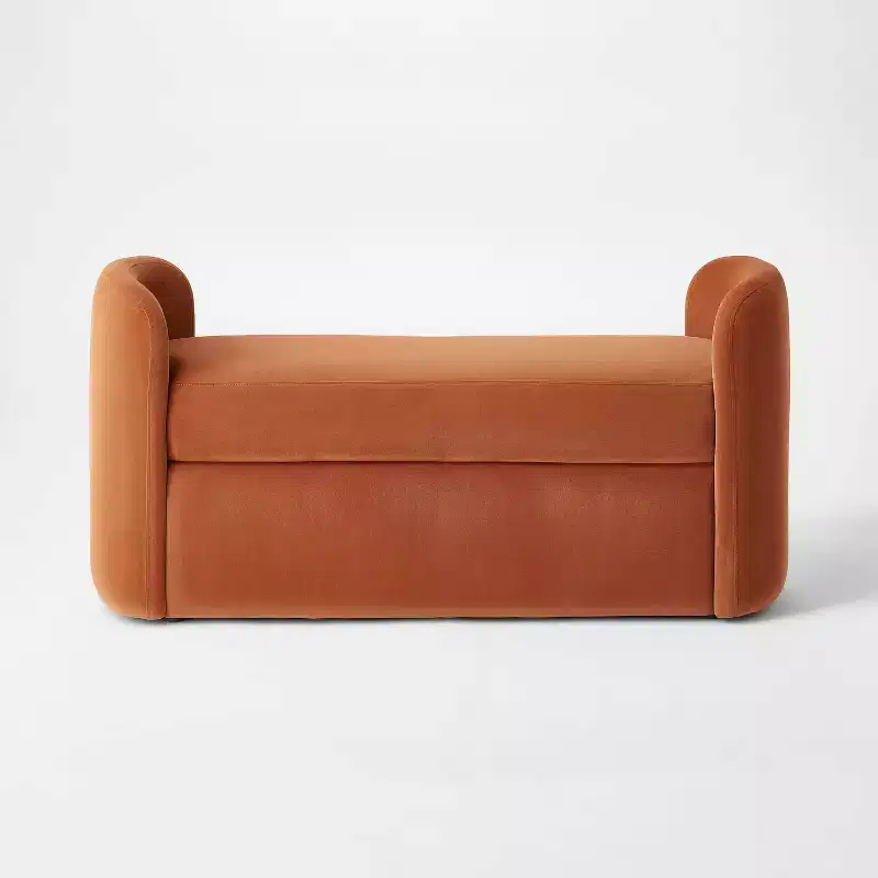 Springdell Rounded Bench - Threshold designed with Studio McGee