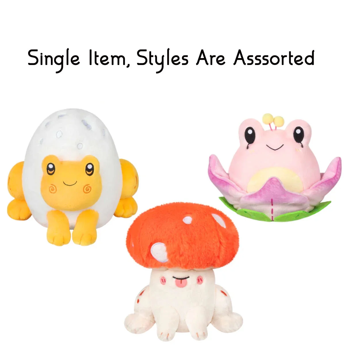Frog Plush Toy Stuffed Animal Assorted Styles