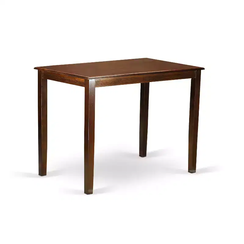 Counter Height Dining Set 5 Piece Table & Stools - Buttermilk Cherry Finish - Modern Farmhouse Style