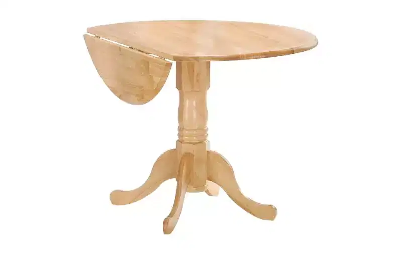 42 Mason Round Dual Drop Leaf Dining Table - International Concepts