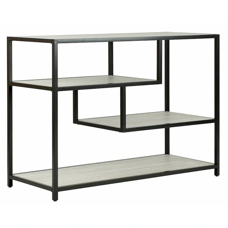 SAFAVIEH Fannye Geometric Console Table - 42 x 16 x 30.3 - 42Wx16Dx30H