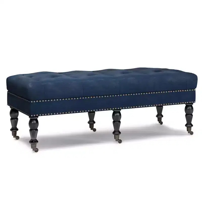 Donovan Tufted Ottoman Bench - WyndenHall