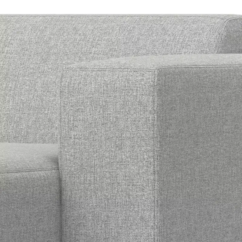 WyndenHall Biggs Right Chaise Module Pale Gray