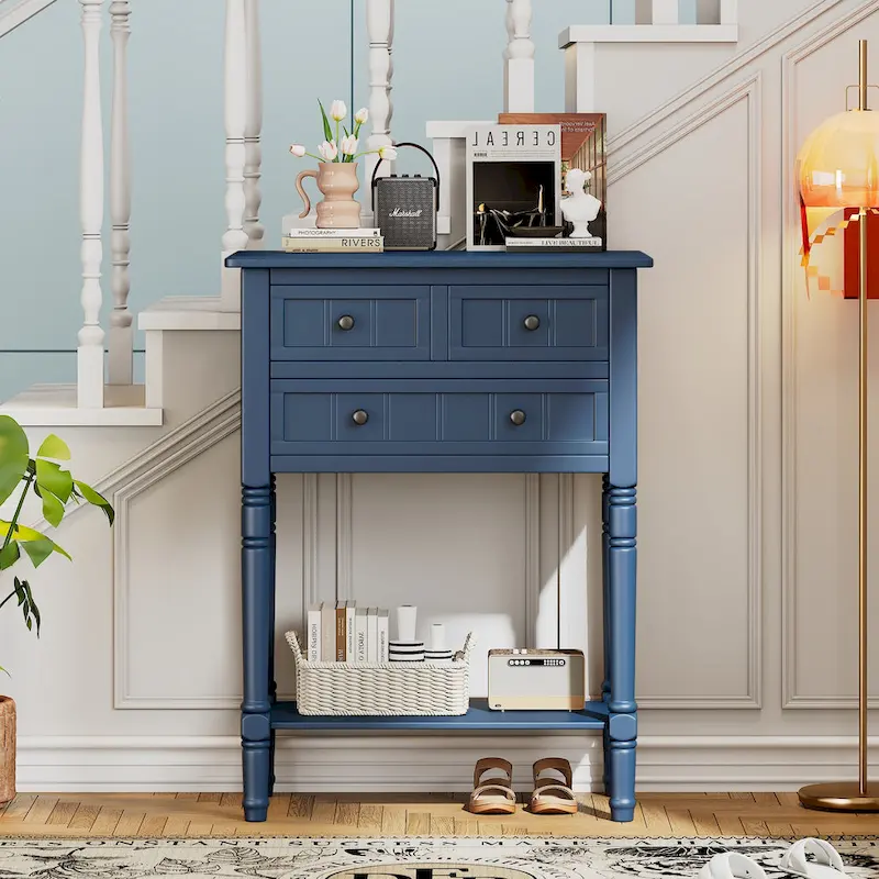 Narrow Console Table Slim Sofa Table
