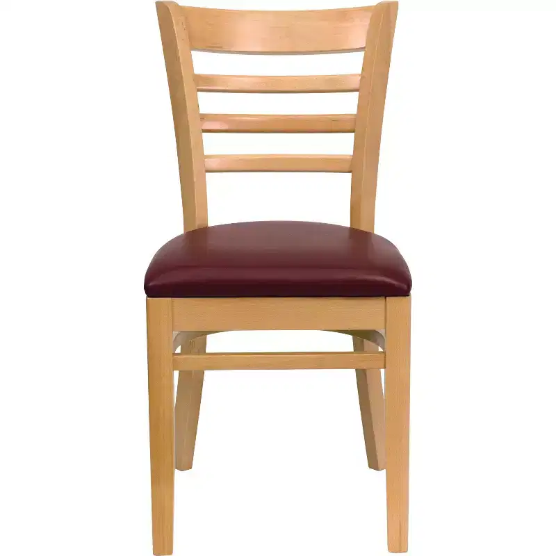 Flash Furniture Ladder Back Wooden Restaurant Chair