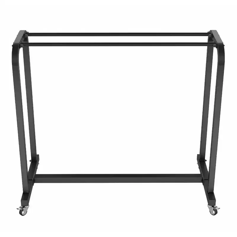 Yoga Mat Rack Mobile Cart Holds 60/120 Mats for Easy Storage