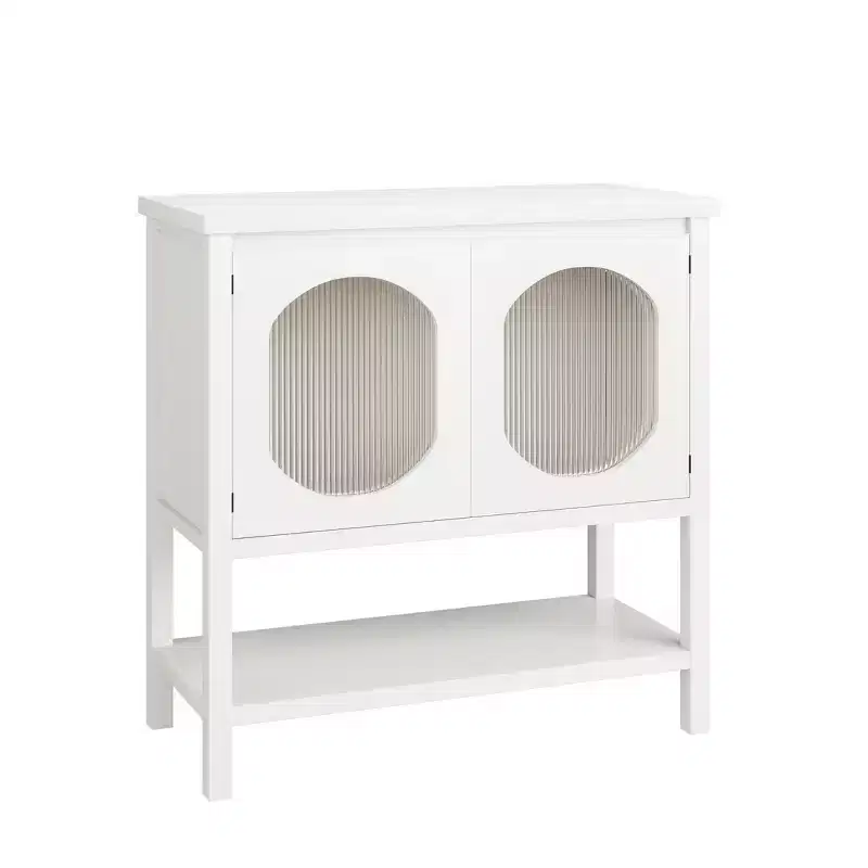 Cupboard Console Table,Modern Coffee Bar Cabinet with Storage,Liquor Accent Cabinet for Living Room Dining Room Kitchen