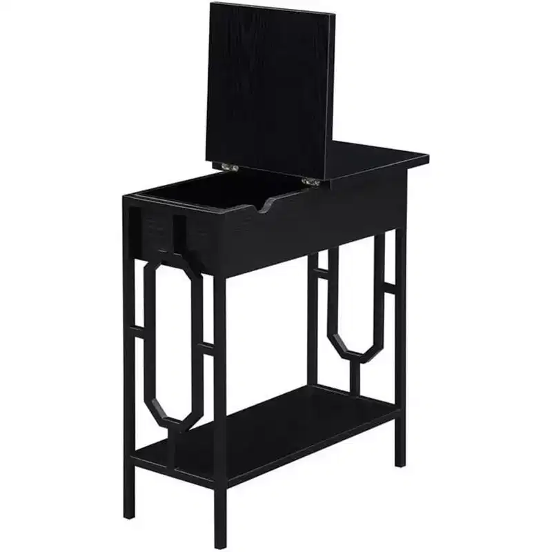 HomeStock Rectangle Metal Table Top End Table 1 -piece