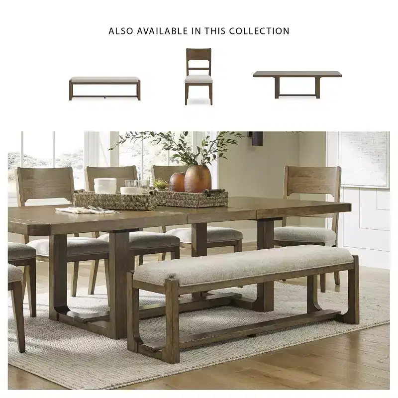 Signature Design by Ashley Cabalynn Farmhouse 63 Dining Bench, Light Brown