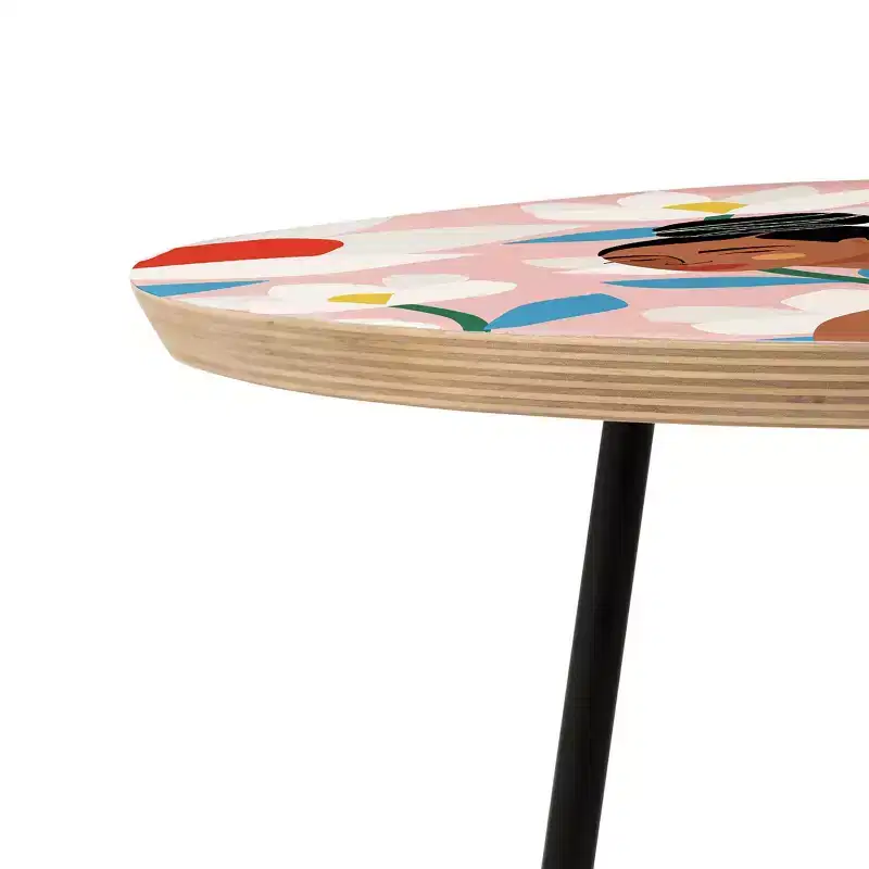 Maritza Lisa Boho Top Knot Side Table - Deny Designs