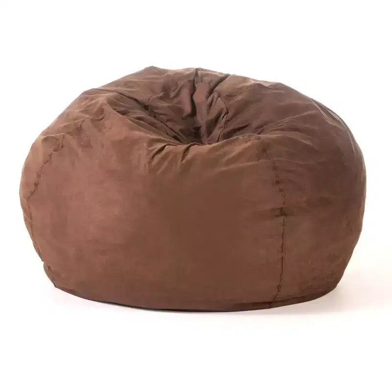 Madison Faux Suede Beanbag 5' - Christopher Knight Home