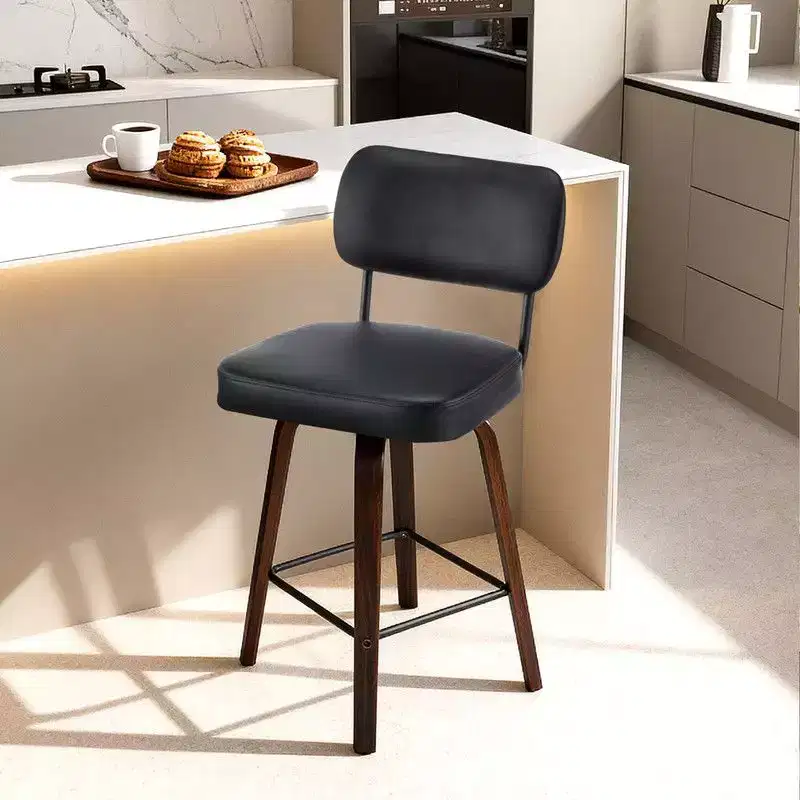 360 Swivel Counter Height Bar Stools Set of 1