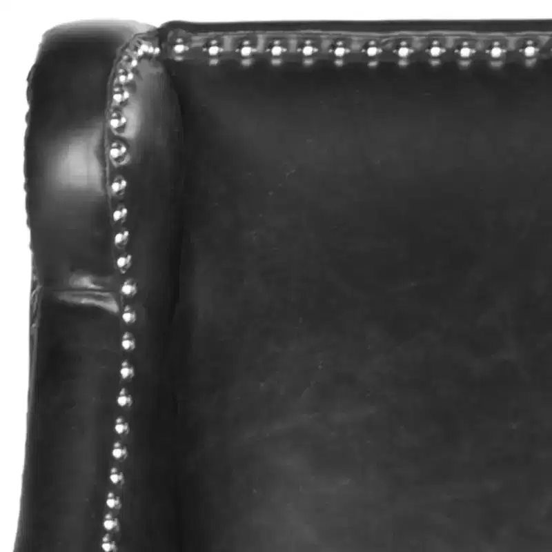 Mckinley Club Chair - MCR4735 - Antique Black - Safavieh Couture