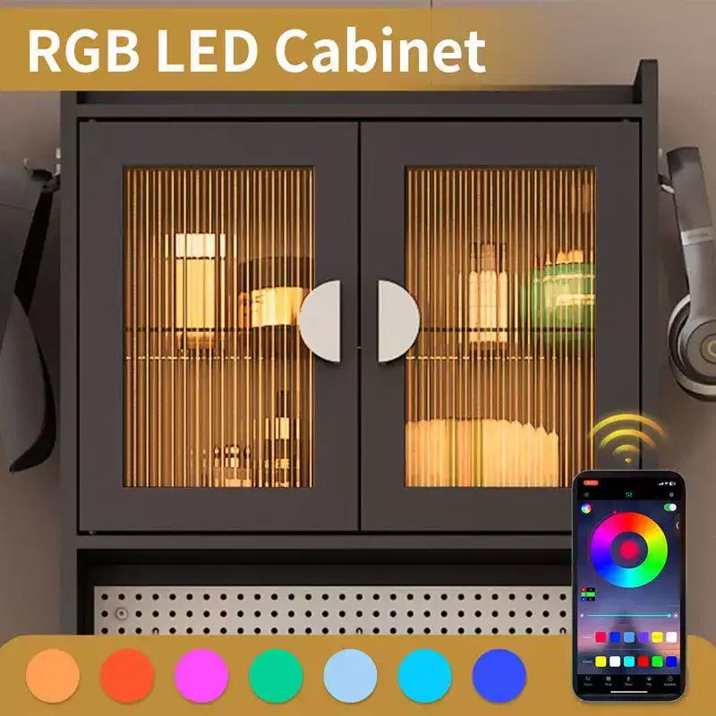Karl Home Makeup Vanity Set with LED Lights and Power Outlets