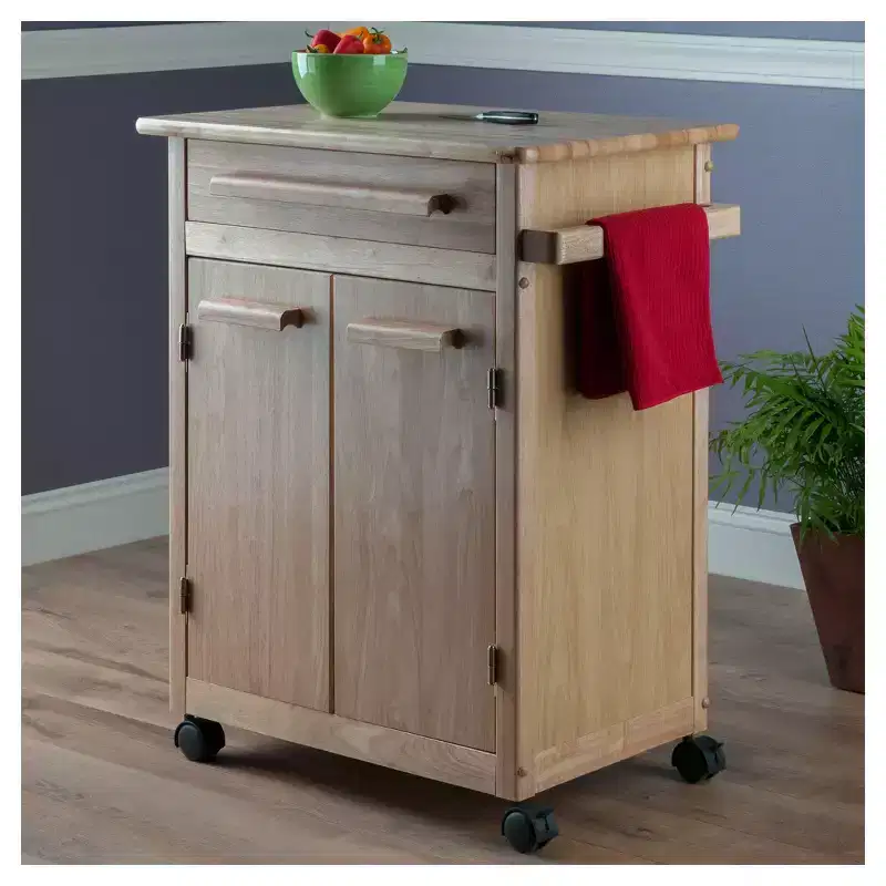 Hackett Kitchen Cart Natural - Winsome
