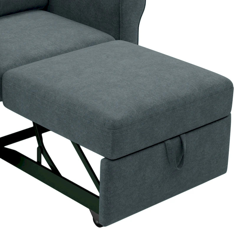 3-in-1 Convertible Sleeper Chair Bed