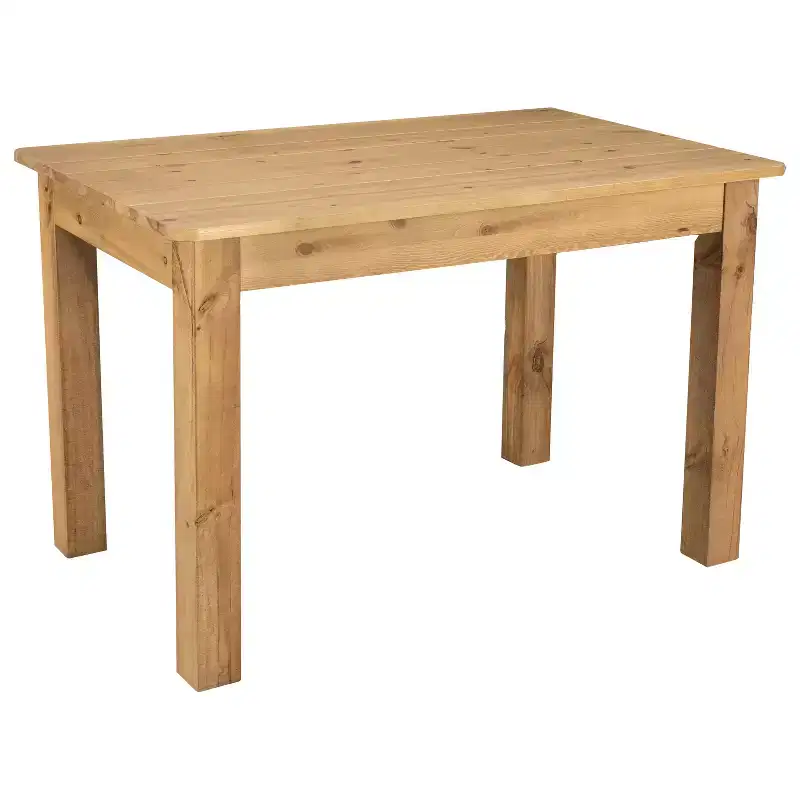 Flash Furniture 46 x 30 Rectangular Solid Pine Farm Dining Table