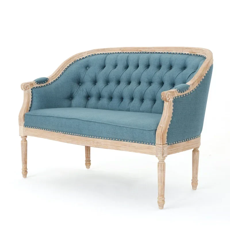 Faye Tufted Upholstered Loveseat by