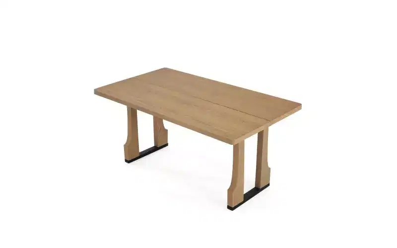 TUYOHW 63 Rectangle Dining Table for 6-8,Farmhouse Kitchen Table with Solid Wood Frame for Living Room,Scratch-resistance & Waterproofing