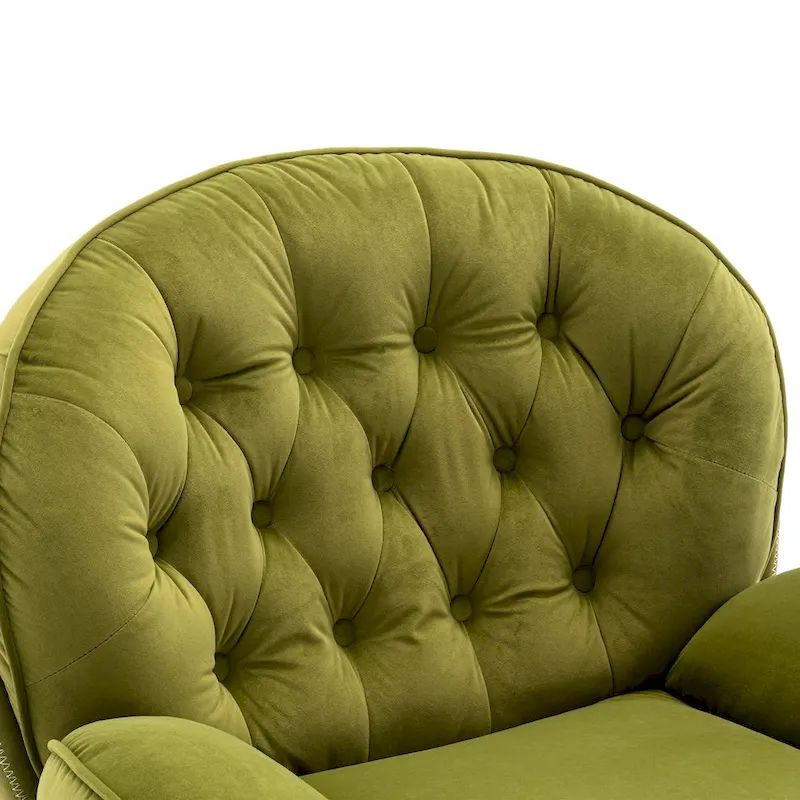 Accent chair TV Chair Living room Chair with Ottoman