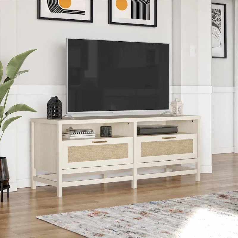 TV Stand for Flat Screen TVs up to 60 Inches