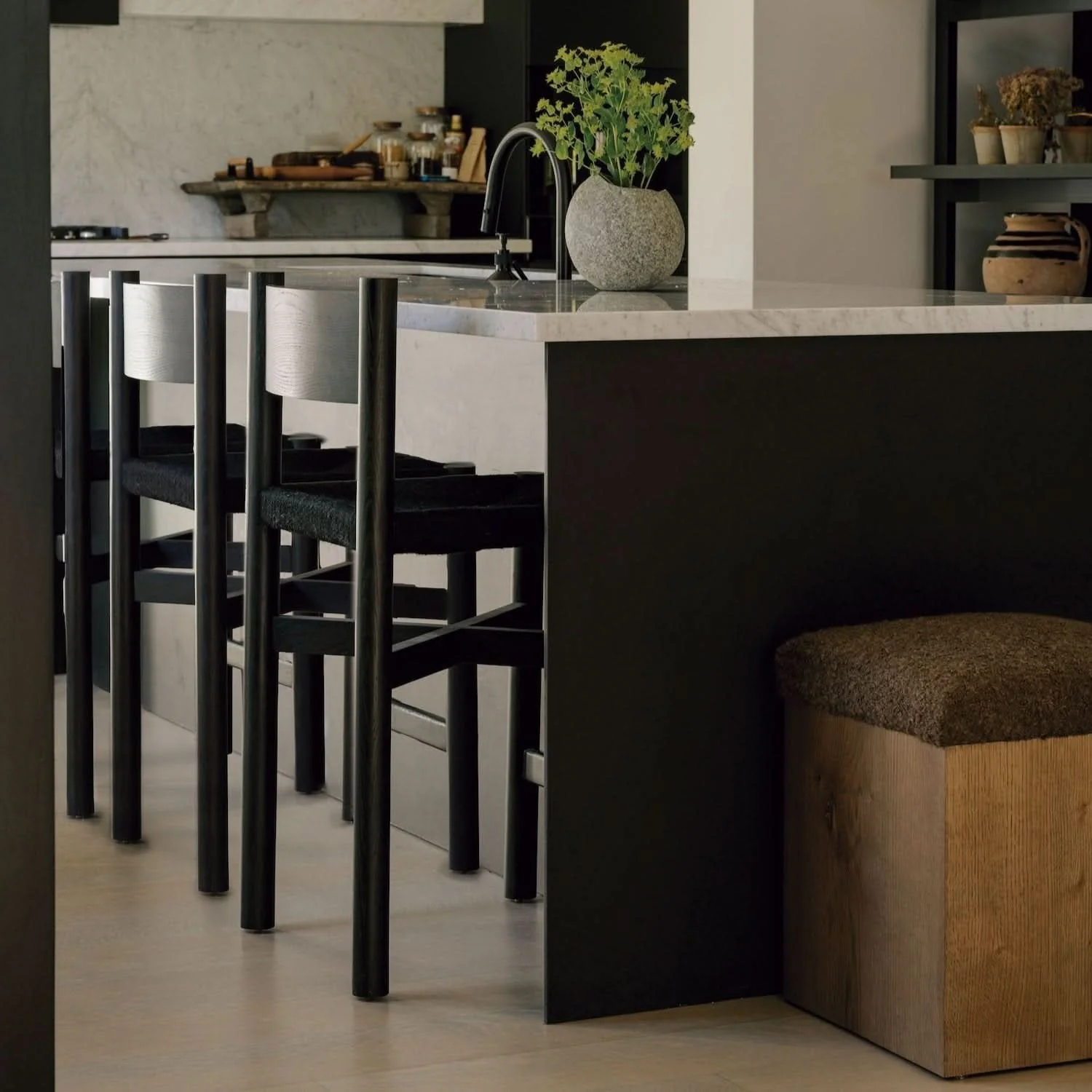 Counter Stool - Black - Perfect for gathering around the kitchen island or creating a cozy bar area, the Counter Stool invites you to enjoy every...