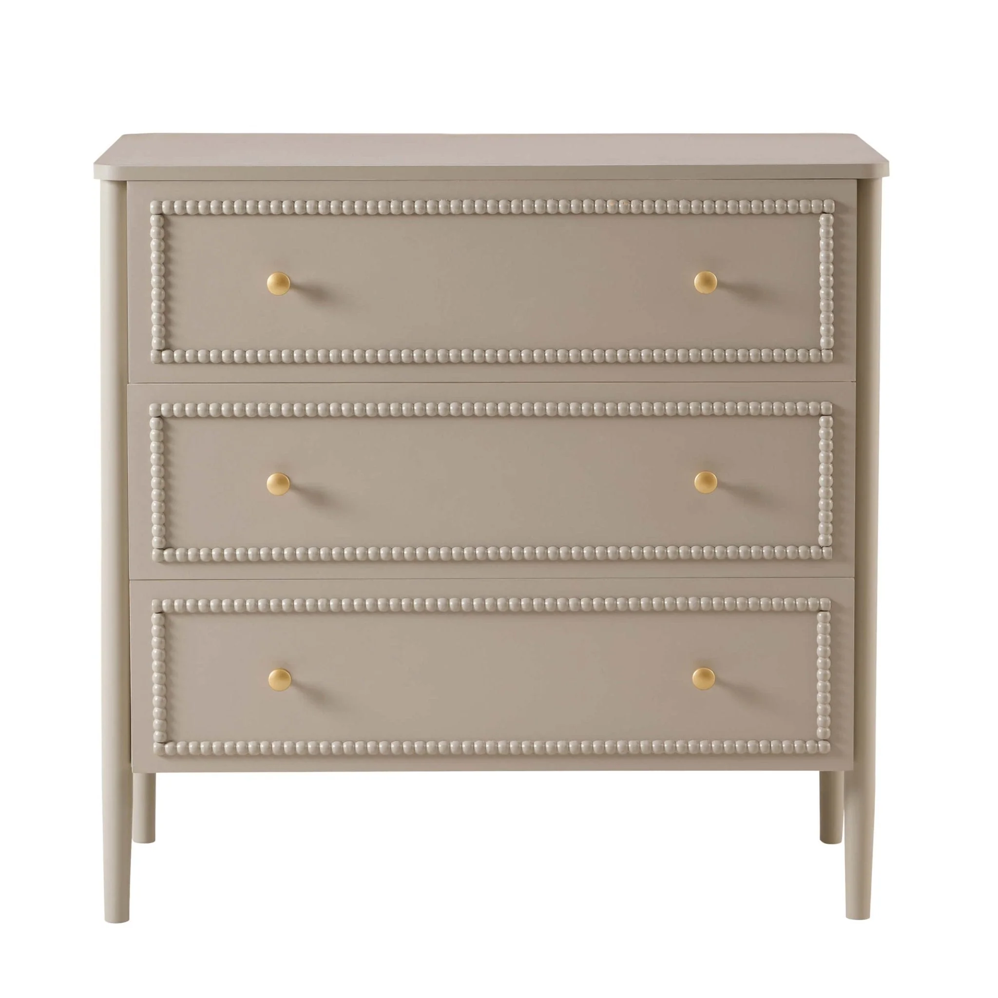 3 Drawer Chest - Taupe