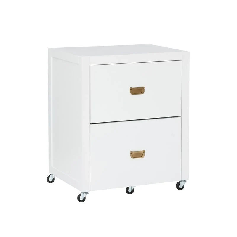 Poppy Rolling File Cabinet