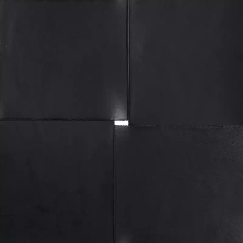 Devnie Woven Leather Ottoman - SFV1601 - Safavieh Couture