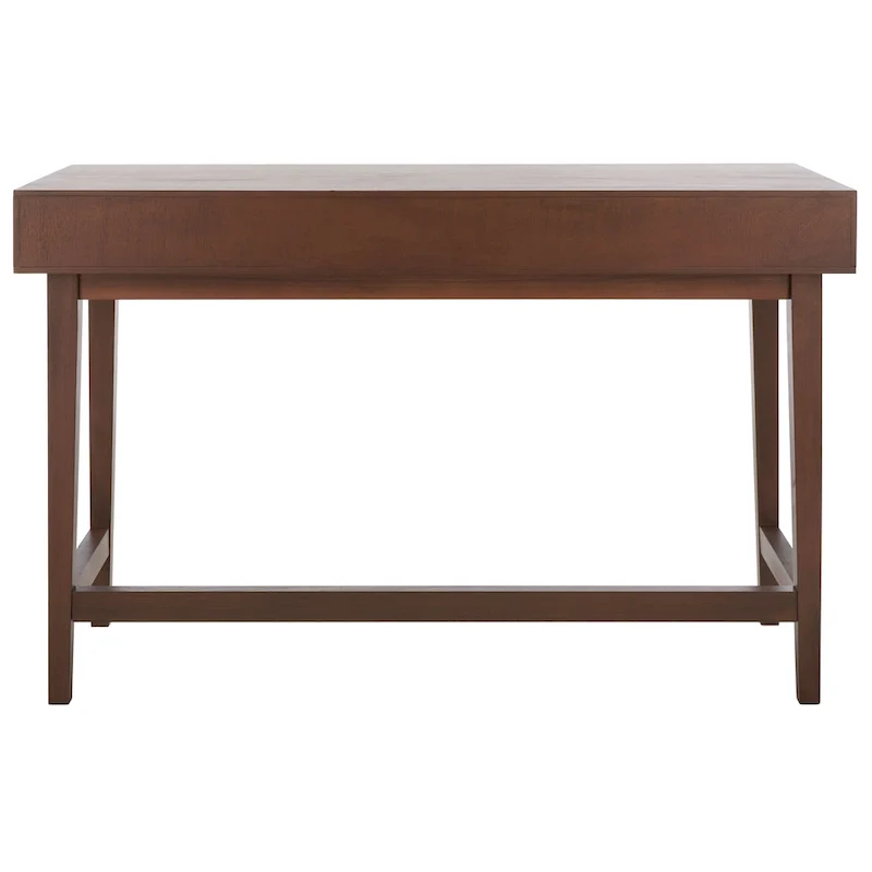 Delsie Mid-Century 3-Drawer Desk