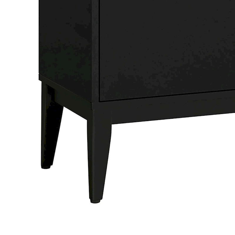 Classic Wooden Sideboard with Solid Rubberwood Legs