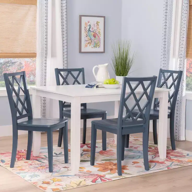 Powell 5pc Shelby Rectangle Counter Height Dining Set Graphite