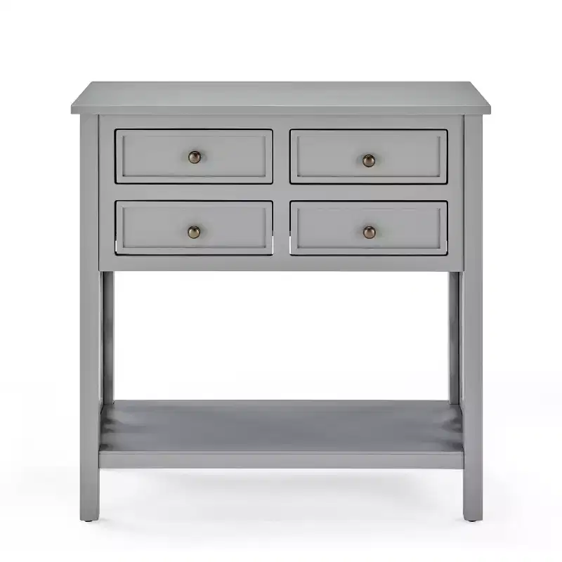 32 Middlebury Wood Console Table with 4 Drawers - Alaterre Furniture