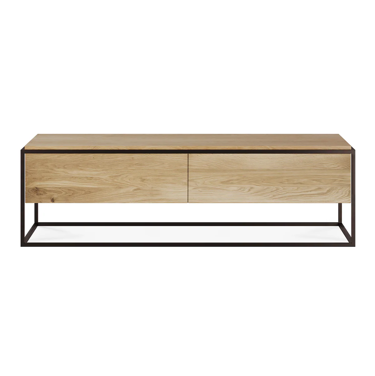 Modern Oak Oak Entertainment Cabinet for Living Room