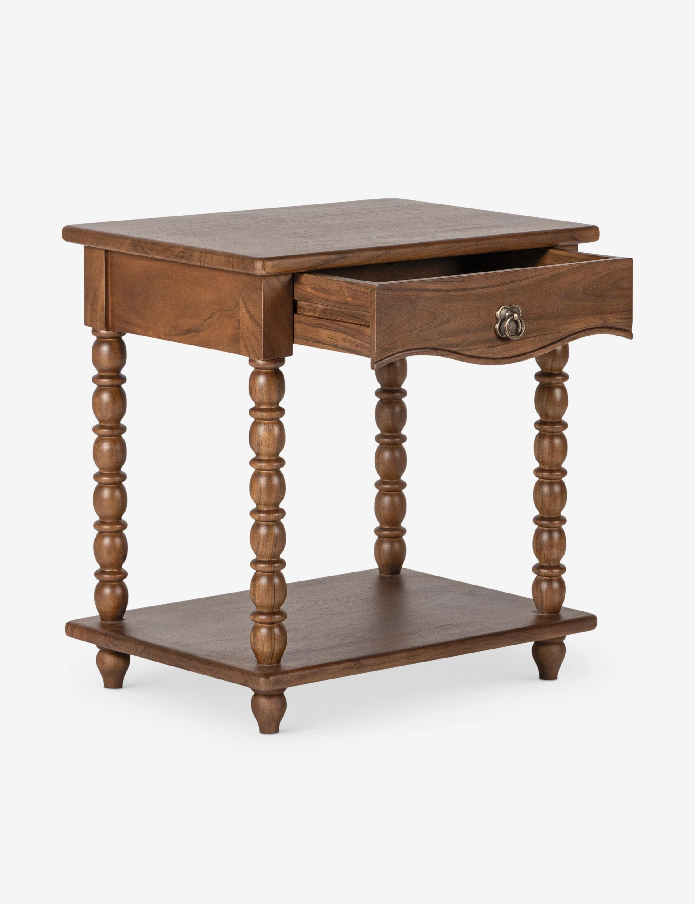 Nightstand - We love a spindle design