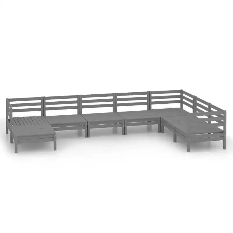 vidaXL Garden Lounge Set Solid pine wood Modular Garden Lounge Set