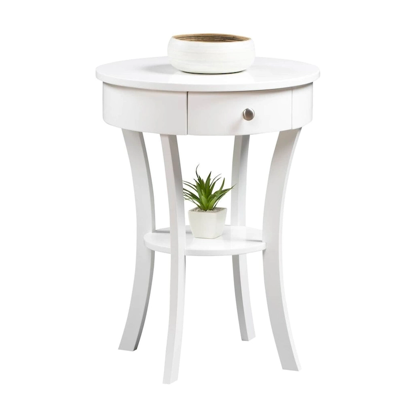 Convenience Concepts Classic Accents Schaffer 1 Drawer End Table with Shelf