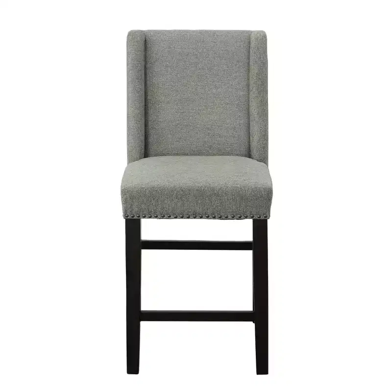 Carolina Living Set of 2 24 Laurant Upholstered Counter Height Barstools