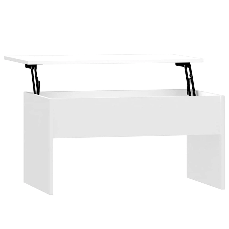 vidaXL Coffee Table Lift Top End Table Accent Side Sofa Table Engineered Wood - 31.5 x 19.9 x 16.3