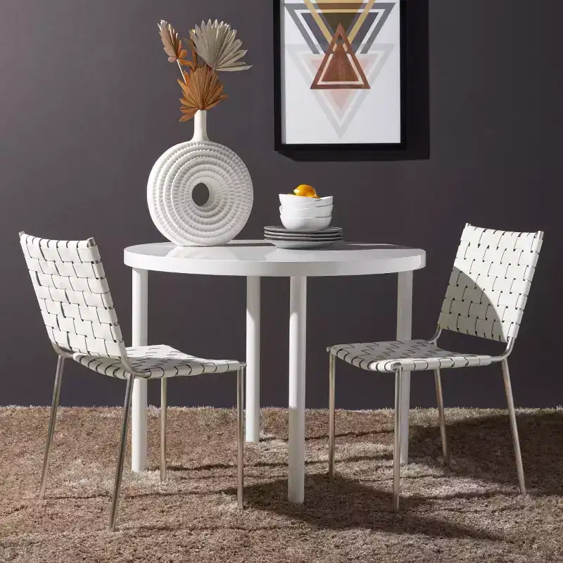 Wesson Woven Dining Chair (Set of 2) - DCH3005 - Safavieh