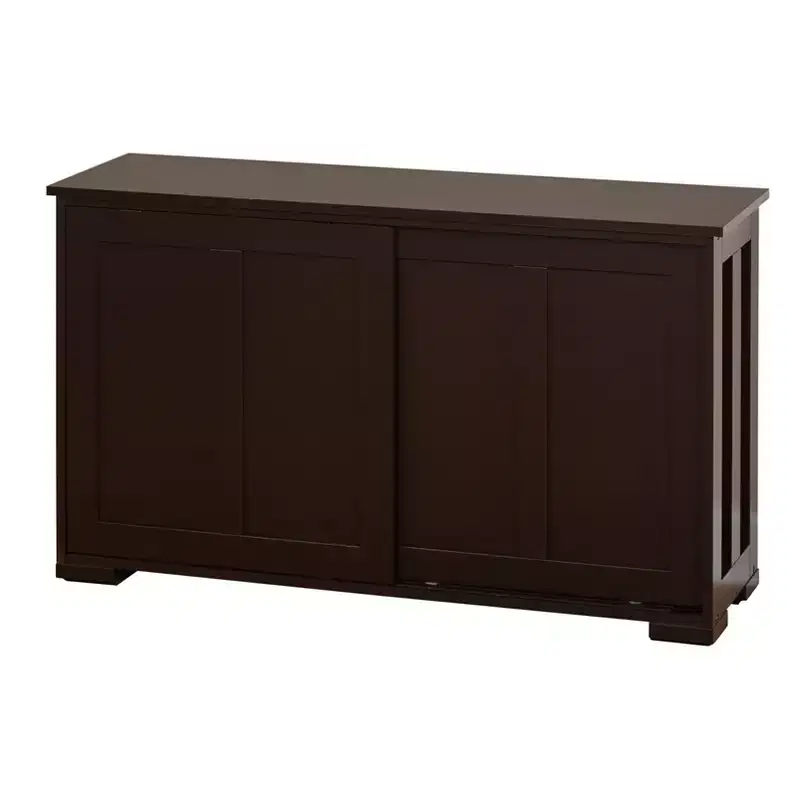 Buylateral Pacific Modular Design Stackable Cabinet with Sliding Doors