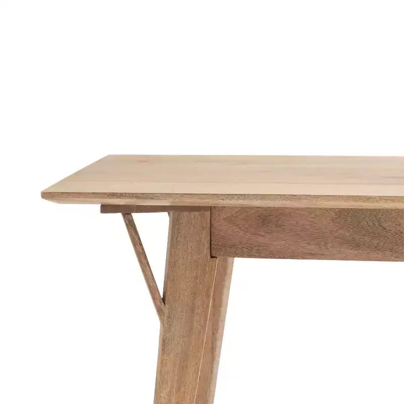 Kate and Laurel McCutcheon Rectangle Wood Bench, 42x14x18, Natural