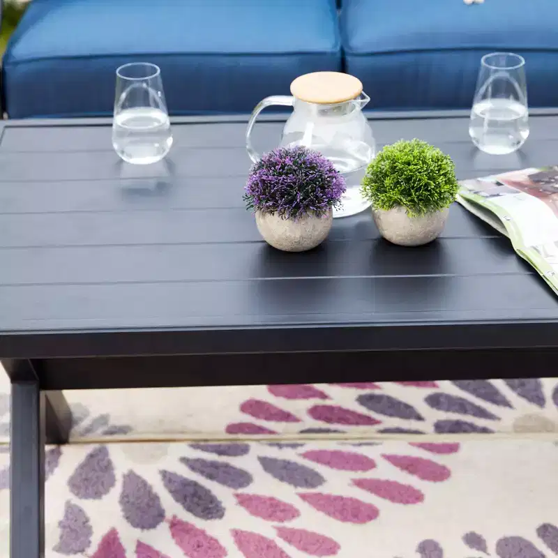 2pc Loveseat & Coffee Table Patio Set - Patio Festival