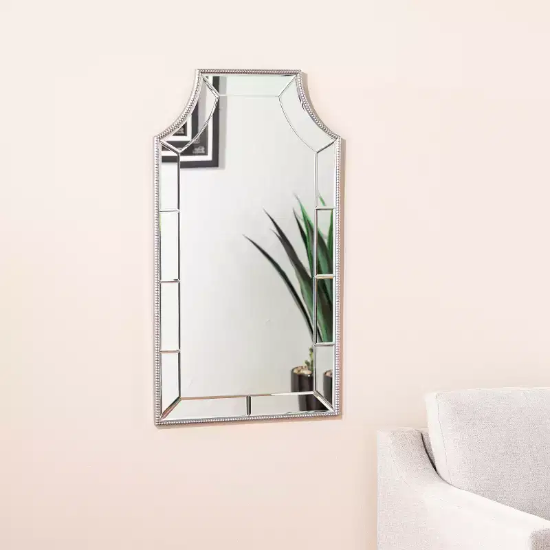 Leaston Decorative Wall Mirror - Charcoal - SEI