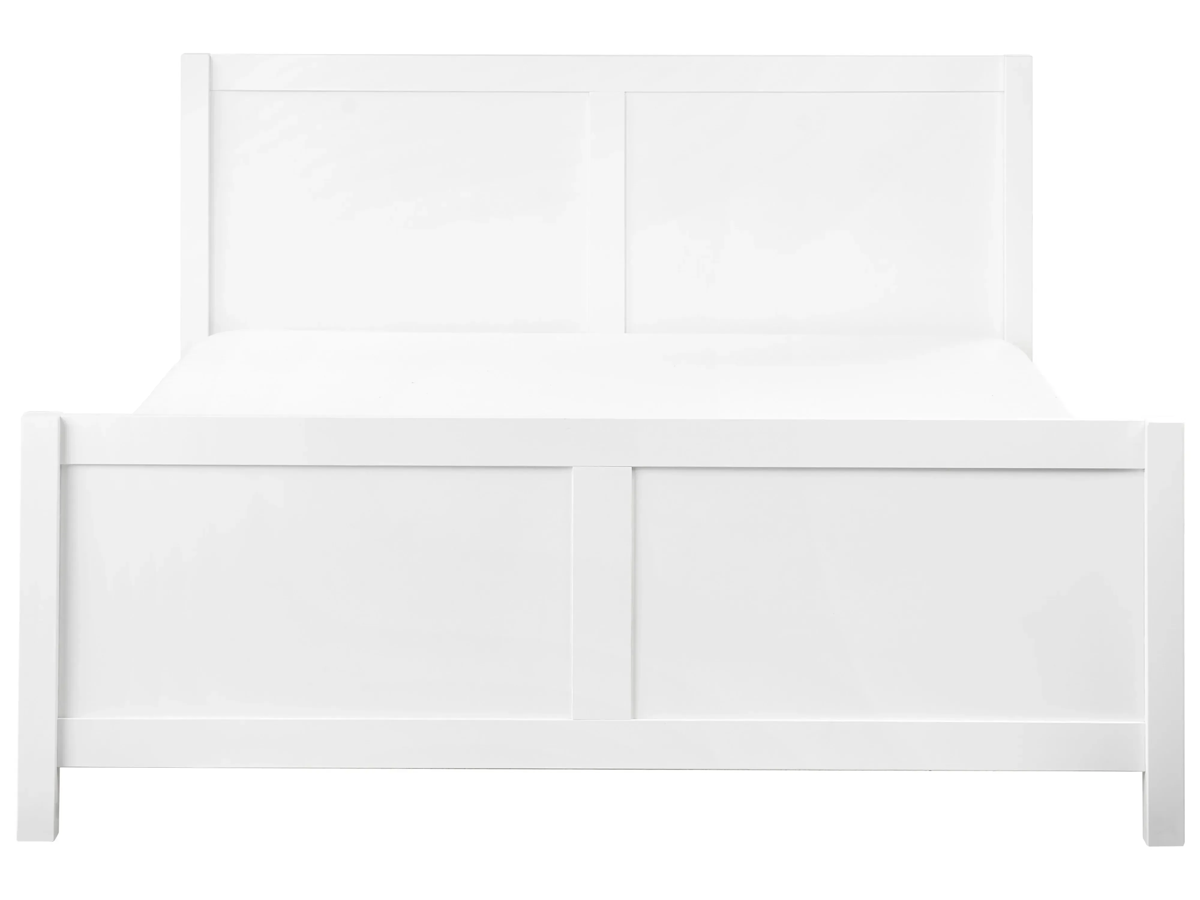 Letto Legno 160 x 200 cm Bianco