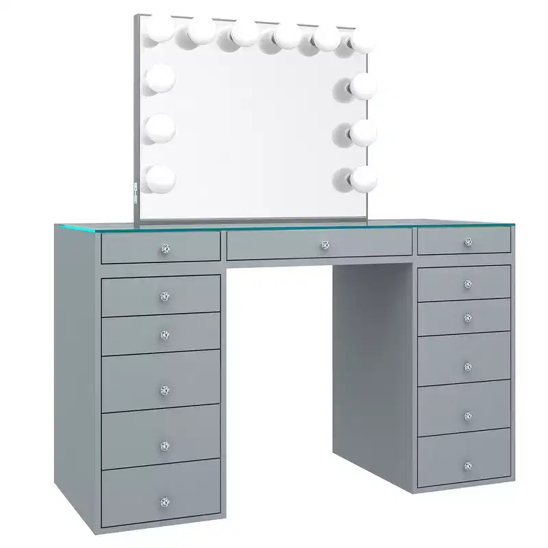 Impressions Vanity SlayStation Plus 2.0 Tabletop with 5 Drawer Units Bundle