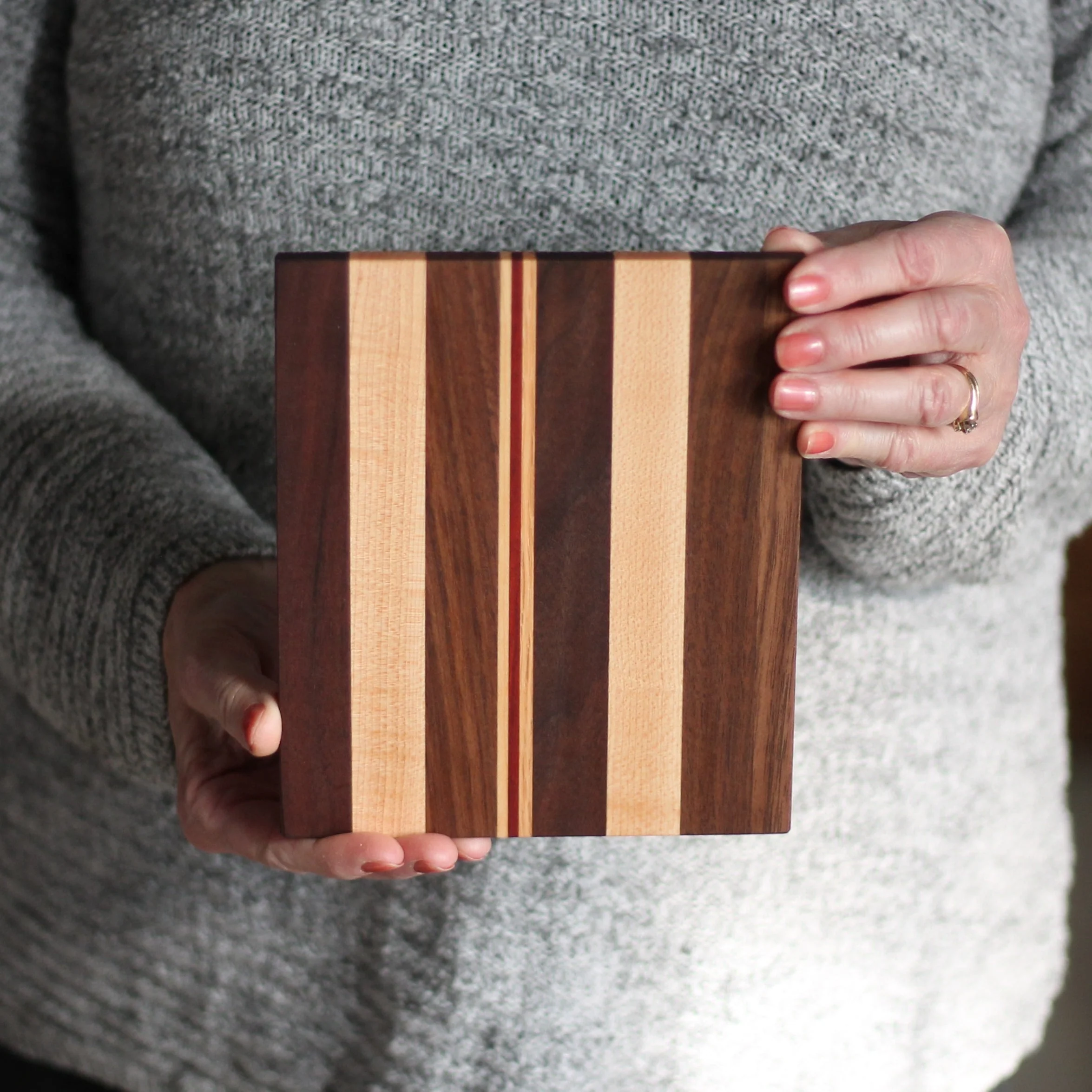 Striped Wood Trivet