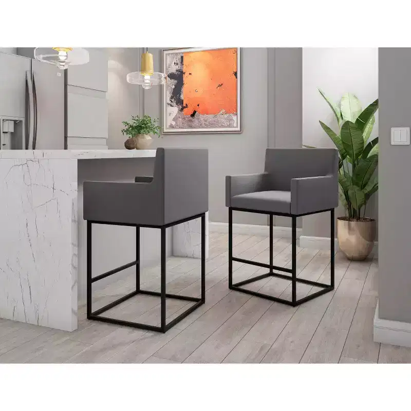 Metal Counter Height Barstool -